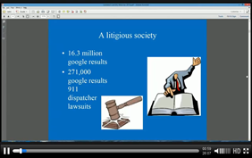 Liability for the Communications Center Webinar