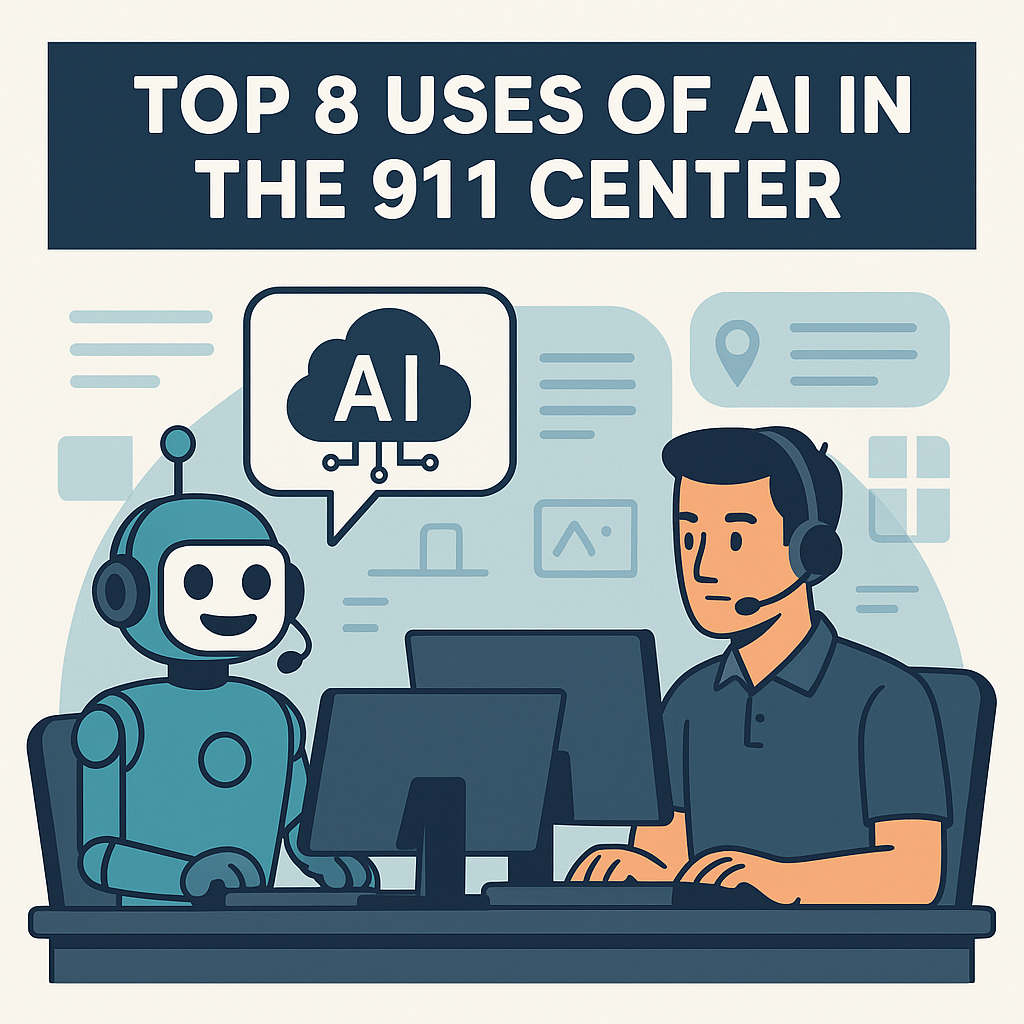 Top 8 Uses of AI in the 911 Center